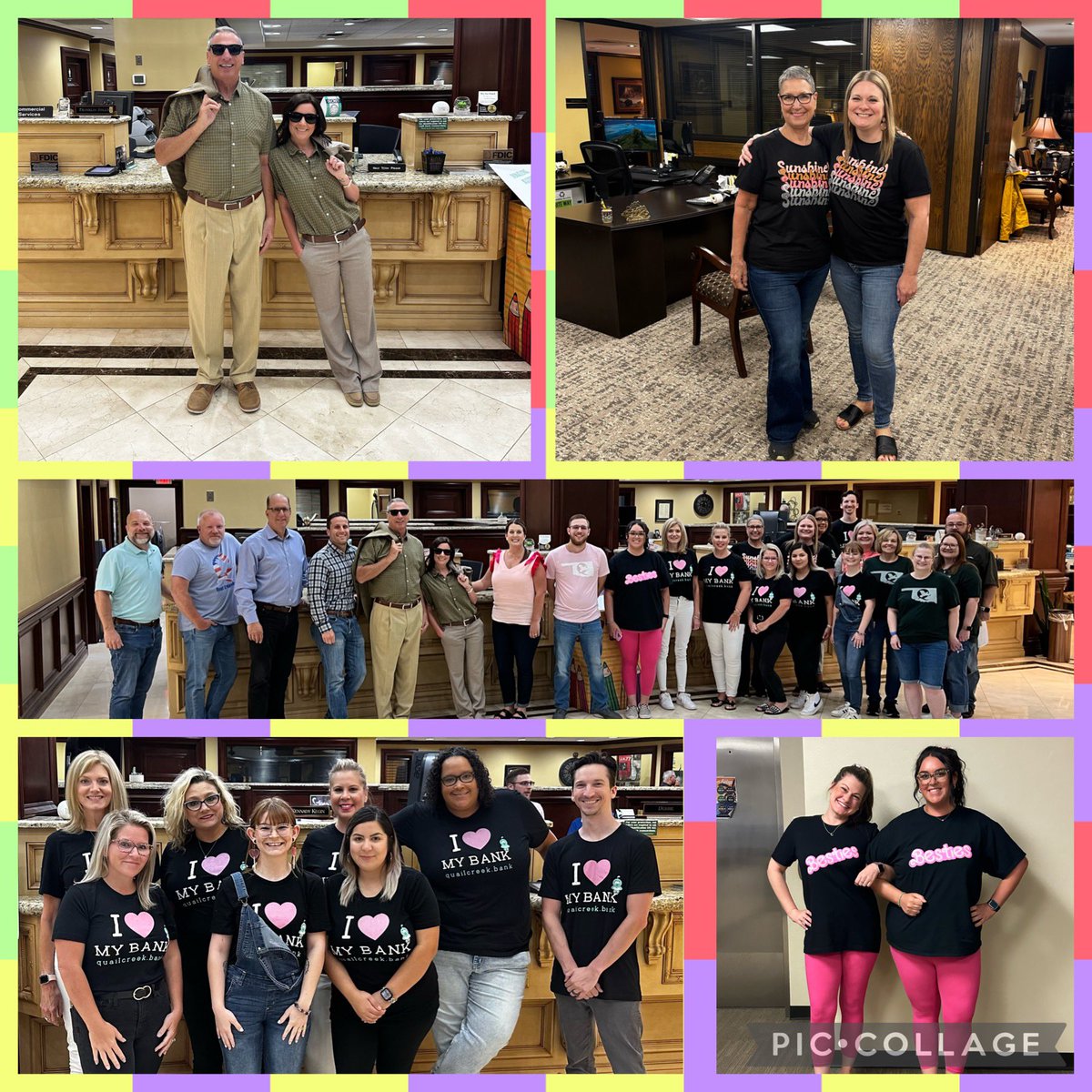 Summer themed Fun Fridays !! Today was  Twin Day !! Rain-Rain Go Away !! #SummerFridays #twinday #qcb4life