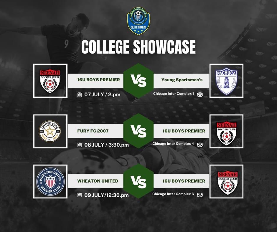 Our 16U Boys Premier team is at the Chicago International SC College Showcase this weekend, and their first match is the books with a 5-0 win. Well done!