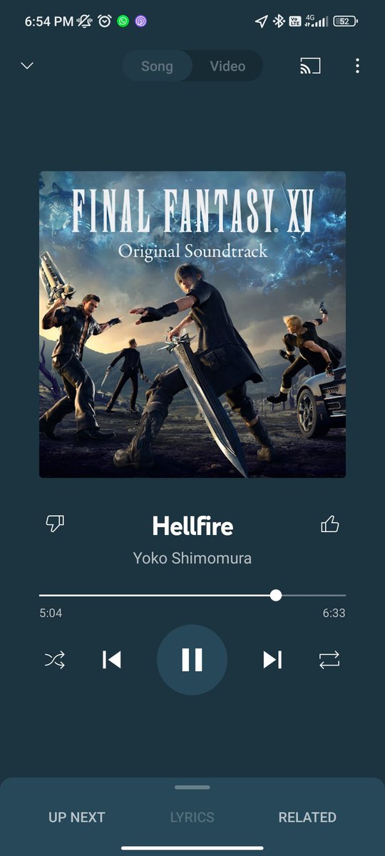 ChampiDaniel's tweet photo. Mi abuelita Yoko hizo la canción más épica de todo FFXV (o de todo FF?!) https://t.co/Fs6dMy9Mir