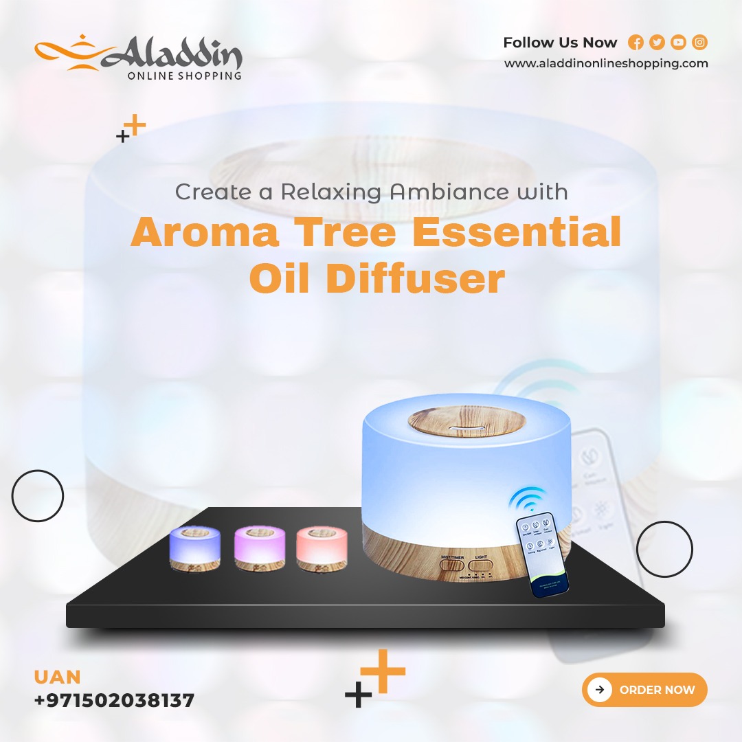 Aladdin_0500's tweet image. Create a Relaxing Ambiance with Aroma Tree Essential Oil Diffuser

• Large 700ml water tank for up to 20 hours of continuous use
• 4 timer settings for customized mist intervals

Place your order 📷📷
bit.ly/3XyzVur

#diffuseur #parfum #huilesessentielles #bougie