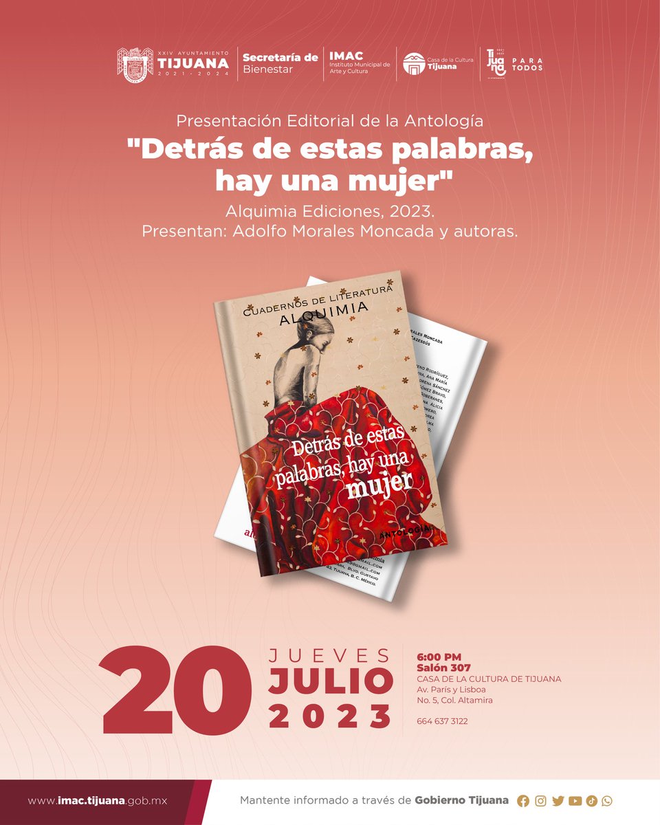 EdicAlquimia's tweet photo. Cordialmente invitados
Jueves 20 de julio
6:00pm  Salon 307
Casa de la Cultura https://t.co/exoA48YwiC