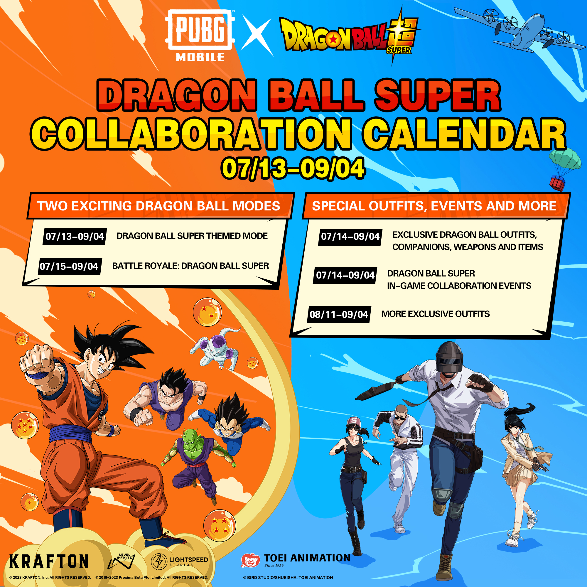 Dragon Ball Super Calendar 2023