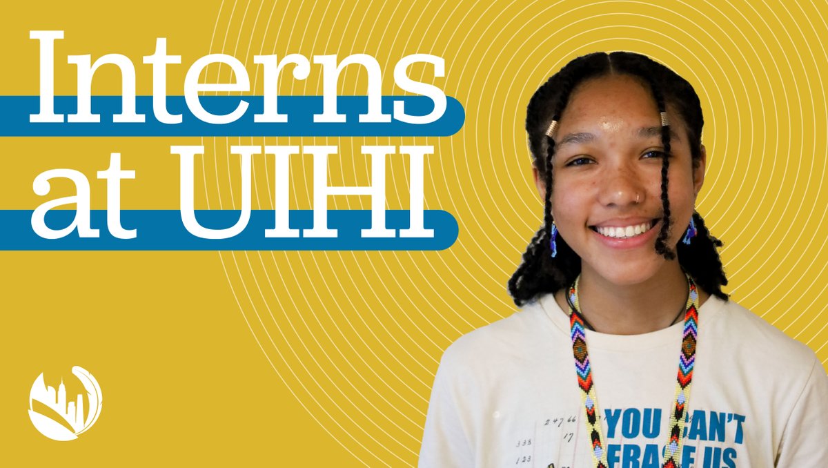 Can we get a 🎉 for our interns? Meet Aaliyah (Cowlitz)! She'll support our outreach events like Youth GONA and the Seafair Powwow. She was part of our Kiis Council for several years, and is now looking forward to reconnecting with the Native community. Stoodis! #NativeTwitter