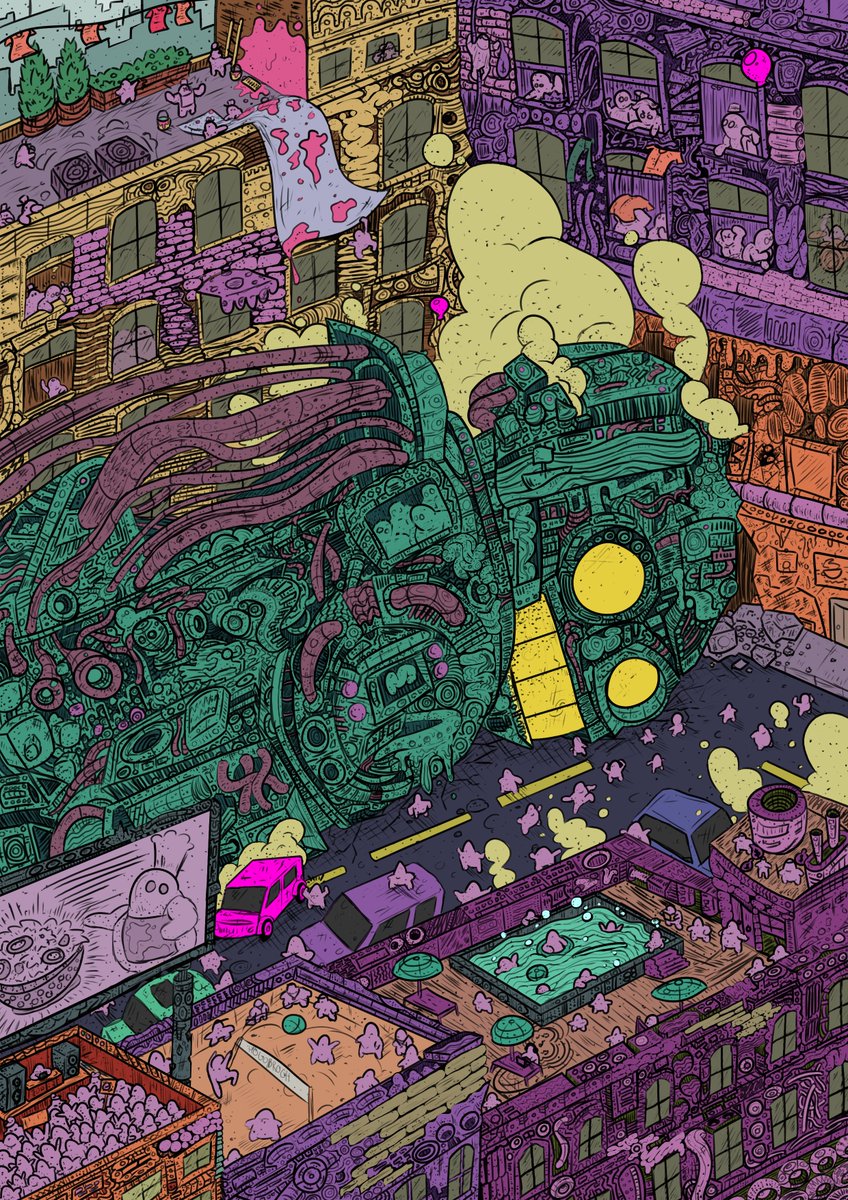 This took awhile to finish, glad its done lol #art #hogobrogh