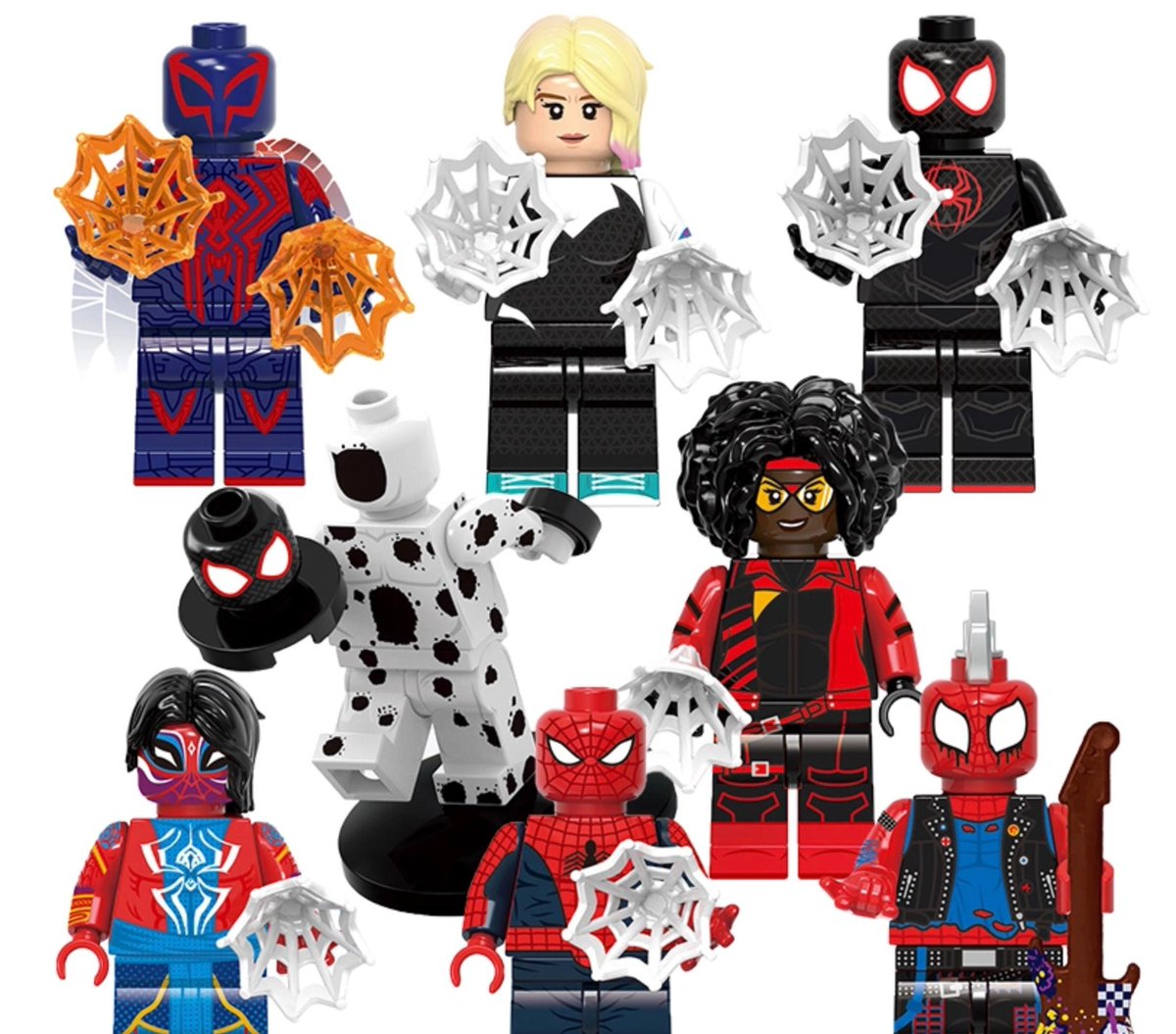 Excited to share the latest addition to my #etsy shop: Spiderman 8pcs Minifigures to collect marvel building blocks Across the Spider-Verse Movie etsy.me/46FAAyb #spiderman #marvel #lego #buildingblocks #peterparker #multiverse #minifigure #actiontoys #toys