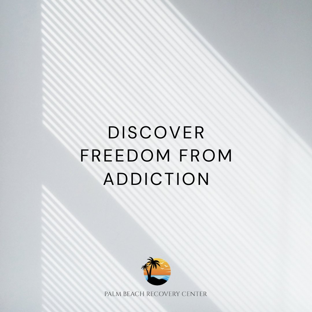 PBRecovery's tweet image. Break free from the chains of addiction and embrace a life of freedom. Palm Beach Recovery Center offers a comprehensive range of addiction treatment services to help you overcome drug and alcohol dependency. #FreedomFromAddiction #PalmBeachRecoveryCenter #Transformation