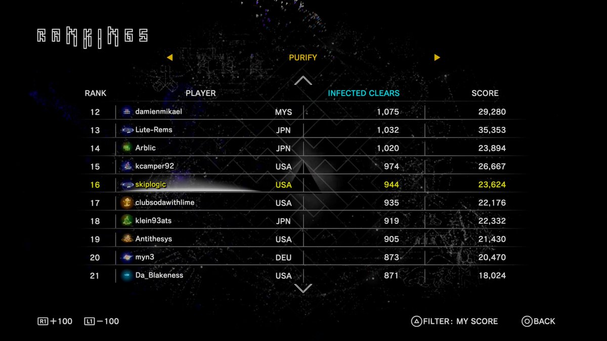 skiplogic's tweet image. #PS5Share, #TetrisEffectConnected lets goooooo top 20