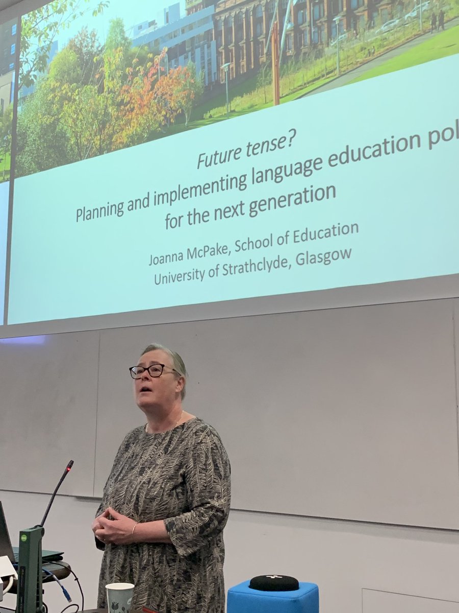 #afmlta23 keynote begins with Joanna McPake, Reader in Education, University of Strathclyde, about languages education policy in Scotland ⁦<a href="/MLTAQld/">MLTAQ trading as LTQ</a>⁩ ⁦@MLTAV⁩ ⁦<a href="/MLTANSW/">MLTA NSW</a>⁩ ⁦<a href="/MLTAWA/">MLTAWA</a>⁩ ⁦<a href="/MLTAACT/">MLTAACT</a>⁩ ⁦<a href="/_NZALT/">NZALT New Zealand</a>⁩ ⁦<a href="/LCNAU/">LCNAU</a>⁩