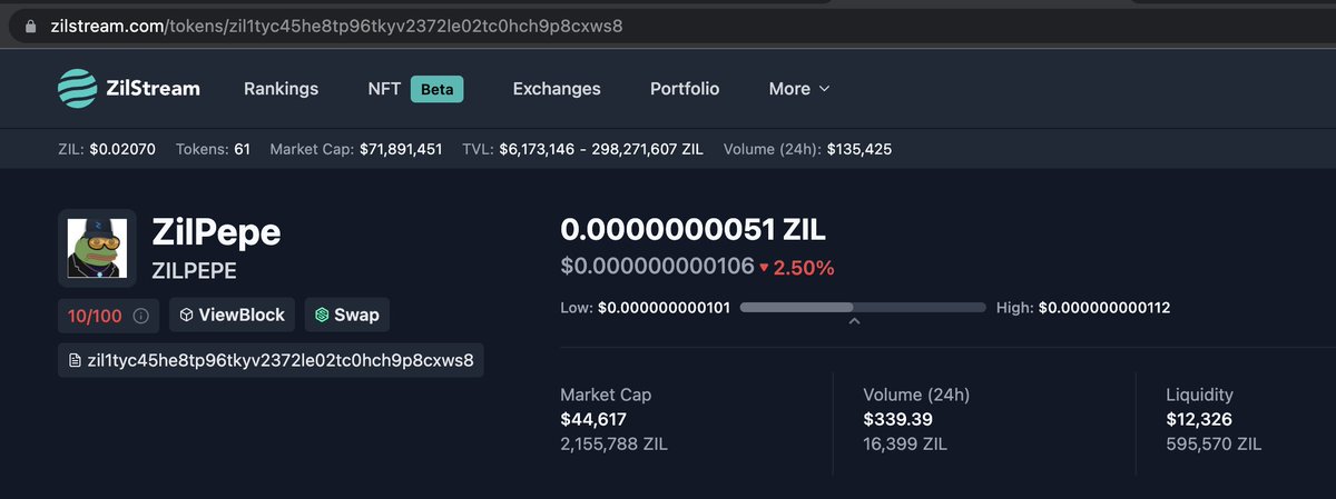 ZilPepeMemeCoin's tweet photo. #FridayVibes Shoutout Time
Guess who? it's none other than @zilstream - the only dApp keeping #zilliqa together. Even the CEO agrees (ask him if you can ๐)
If you're in Zilliqa and haven't used #zilstream,
you're a ..................... (fill in this blank for #zilpepe meme). https://t.co/xBsb8vzFPX
