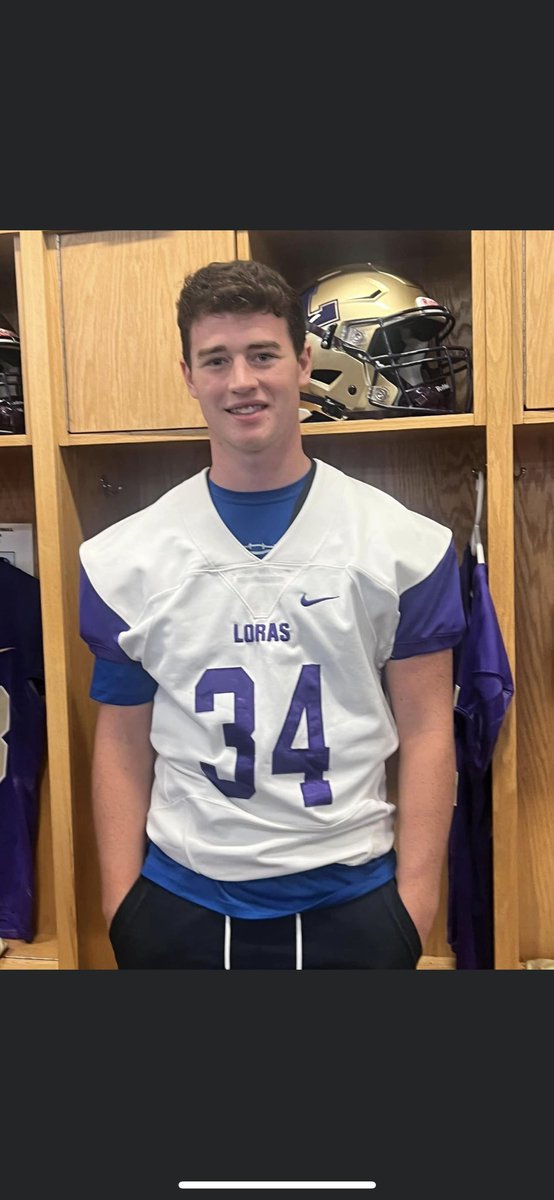 ConnorPilgrim3's tweet photo. Thanks Loras College football for a great visit! @CoachJPWR @LorasCollegeFB @LCFBRecruiting https://t.co/rJnCZbP0XF