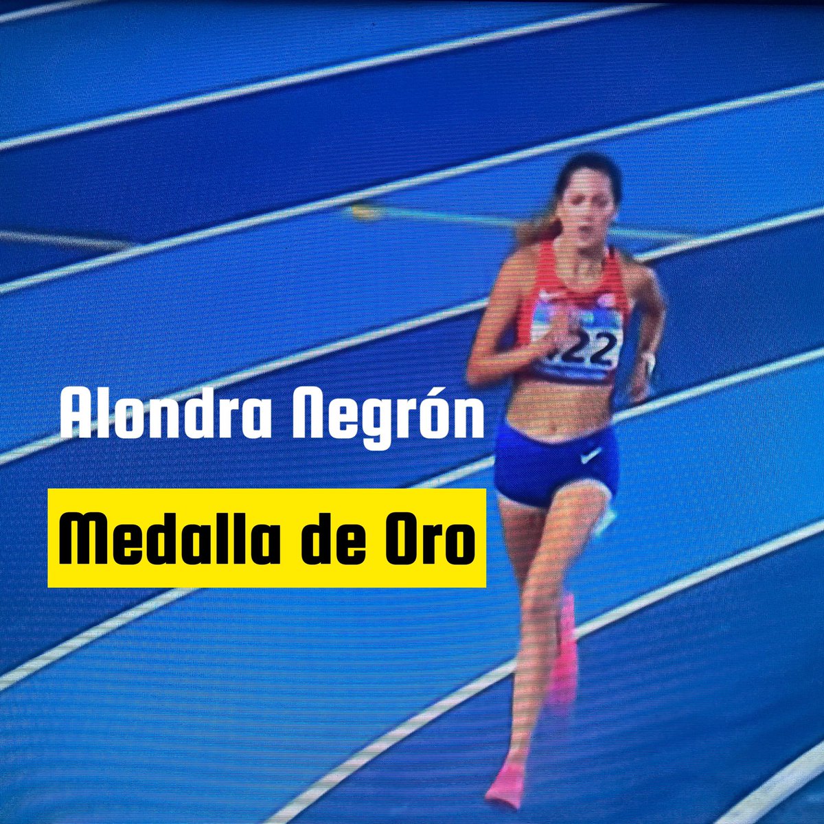 ALONDRA NEGRÓN GANA LA MEDALLA DE ORO EN LOS 3,000 METROS CON OBSTÁCULOS DE LOS CENTROAMERICANOS
La corredora de Aibonito le sumó una medalla de oro hoy a Puerto Rico en los 3,000 metros con obstáculos. La misma hizo una gran carrera de principio a fin para llevarse la victoria.