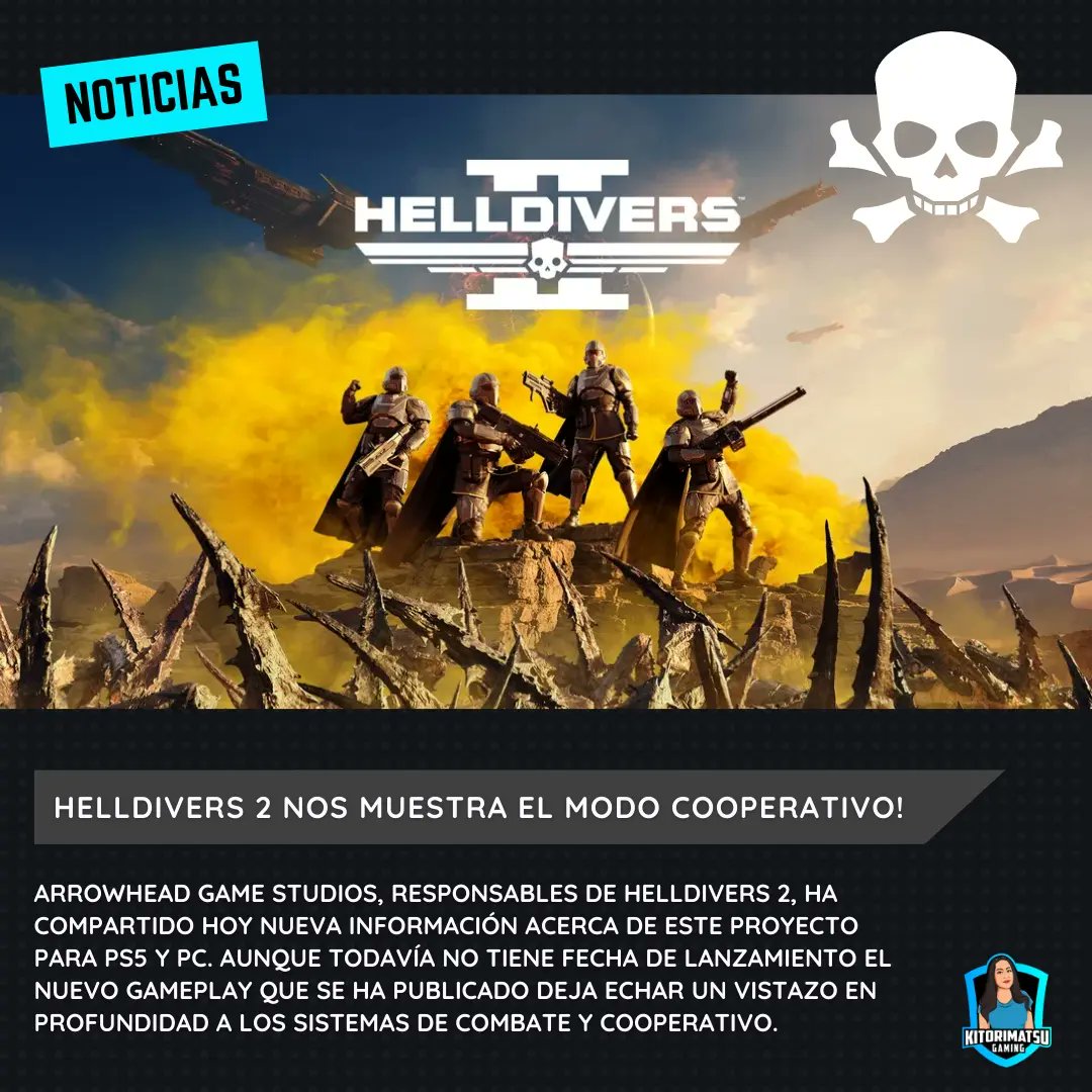 KitorimatsuGame's tweet image. Arrowhead Game Studios, responsable de Helldivers 2, han compartido hoy nueva información acerca de este proyecto para PS5 y PC.  Échale un vistazo a los sistemas de combate y cooperativo.
.
.
.
.
#helldivers2 #helldivers2ps5  #helldivers2pc #comunidadgamer #noticiasgamer