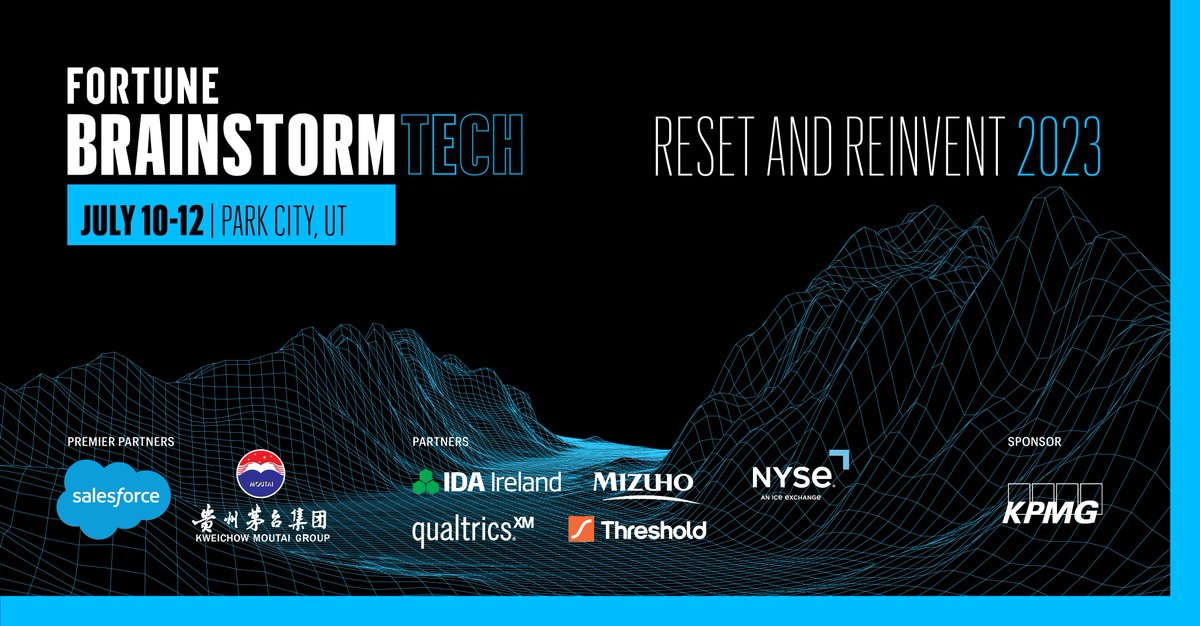 #FortuneTech is almost here!

The top leaders from Fortune 500 companies, investors, VCs, startup founders, and global thought leaders will gather to exchange ideas.

See our speakers here 👉 trib.al/0IkLYxM