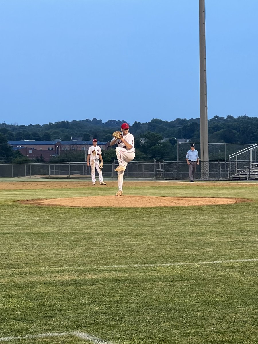 SpringCityBase1's tweet image. Senior Red Sox open playoff action with a 3-0 win over Downingtown.  DeHaan pitched a gem - complete game, 1-hit shutout. 

Nafus drives in go ahead run while Moyer fenced a bases loaded double in the 3rd inn. 

Nafus 2h/1rbi, Leighton 2h/1r and Moyer 2rbi