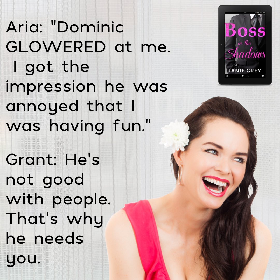 #TEASERREVEAL #PREORDER There is only ONE stranger Dominic Smith tolerates, and that’s me. And it’s because I’m on the payroll acting as his fake fiancée. Boss in the Shadows by Janie Grey #BillionaireBoss amzn.to/3CeMTU3