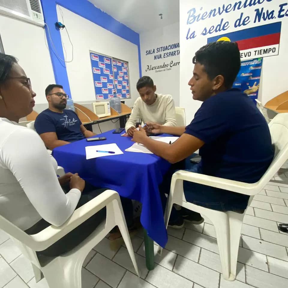 #07Jul El Comité Operativo Estadal de la JDS Nueva Esparta se reunió para evaluar, preparar y agendar las próximas actividades en pro de seguir adelante en las estrategias que desde la juventud Neoespartana  llevan a cabo.