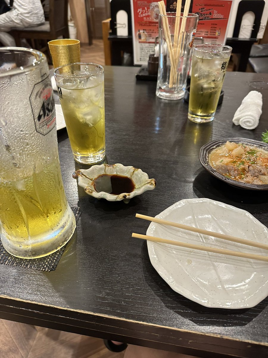 yaminotami's tweet photo. 居酒屋飲みも大好きです https://t.co/wub3krQQI2