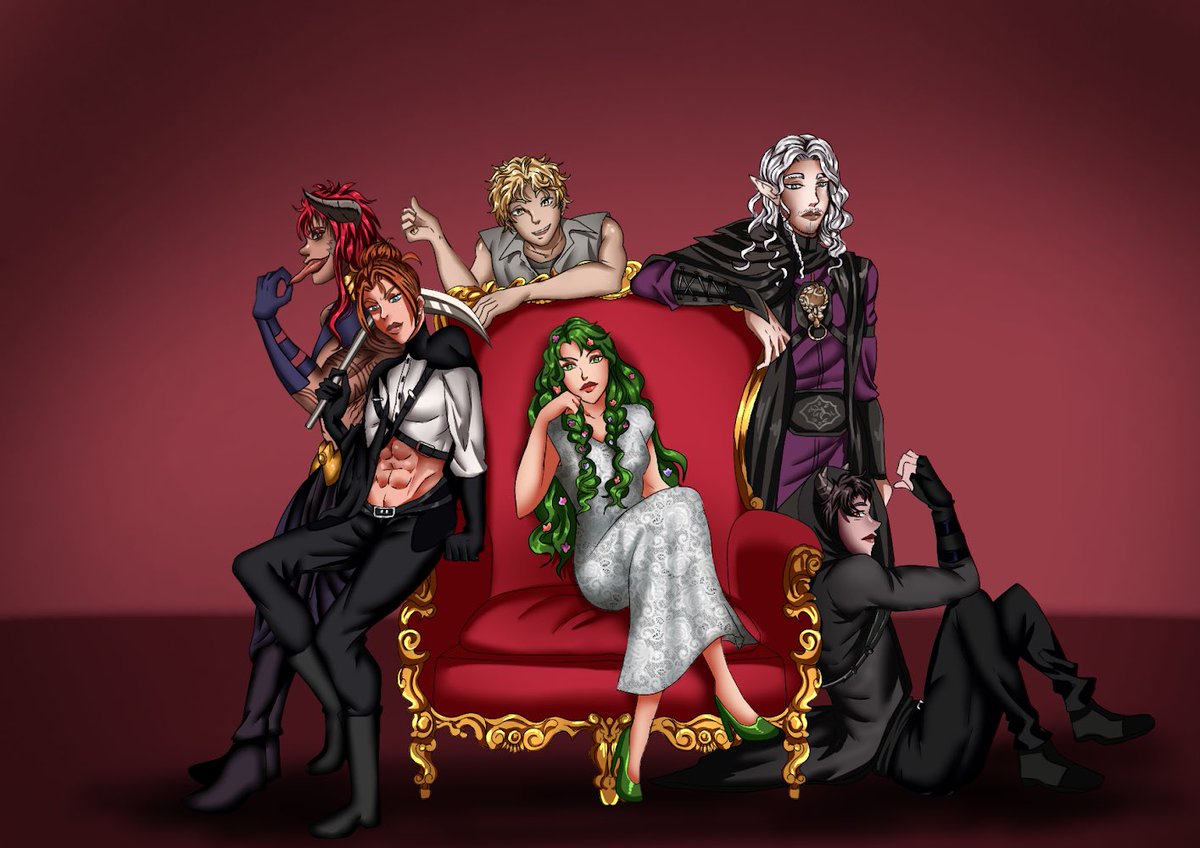 charty_fred's tweet image. Let’s Party 🎉 
#fullbody #commission #anime