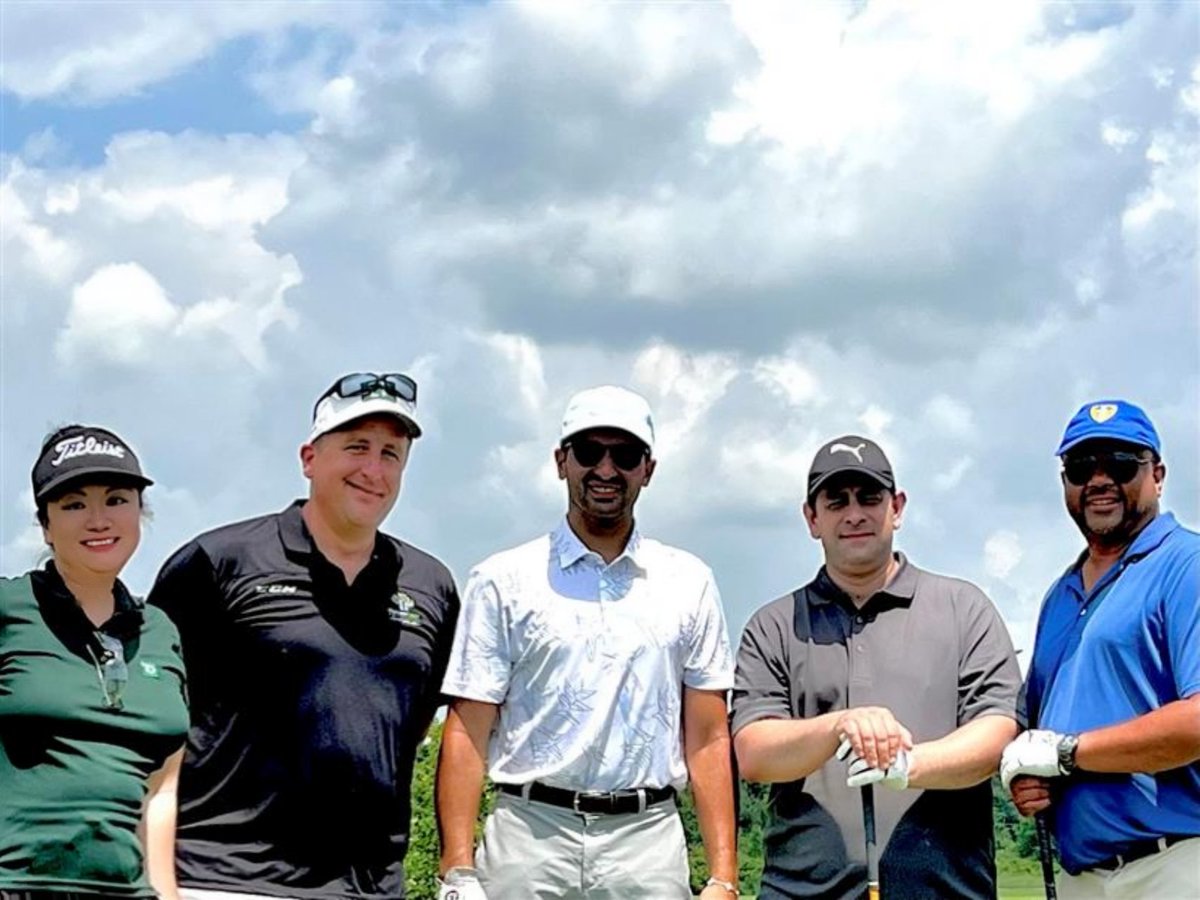 My <a href="/TD_Canada/">TD (Canada)</a> team and I had an incredible time at the Nazem Kadri Foundation 2023 Golf Classic.⛳️🏌️‍♂️ Such a fantastic event for a great cause. Huge thanks to <a href="/KadriFoundation/">nazemkadrifoundation</a> and <a href="/43_Kadri/">Nazem Kadri</a>
for bringing together the community &amp;  making a difference for 3 incredible charities. 💚
