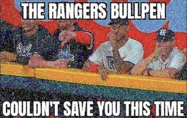 Texas Rangers Rally Cap Meme TXRangersUpdates (52-38) on Twitter: