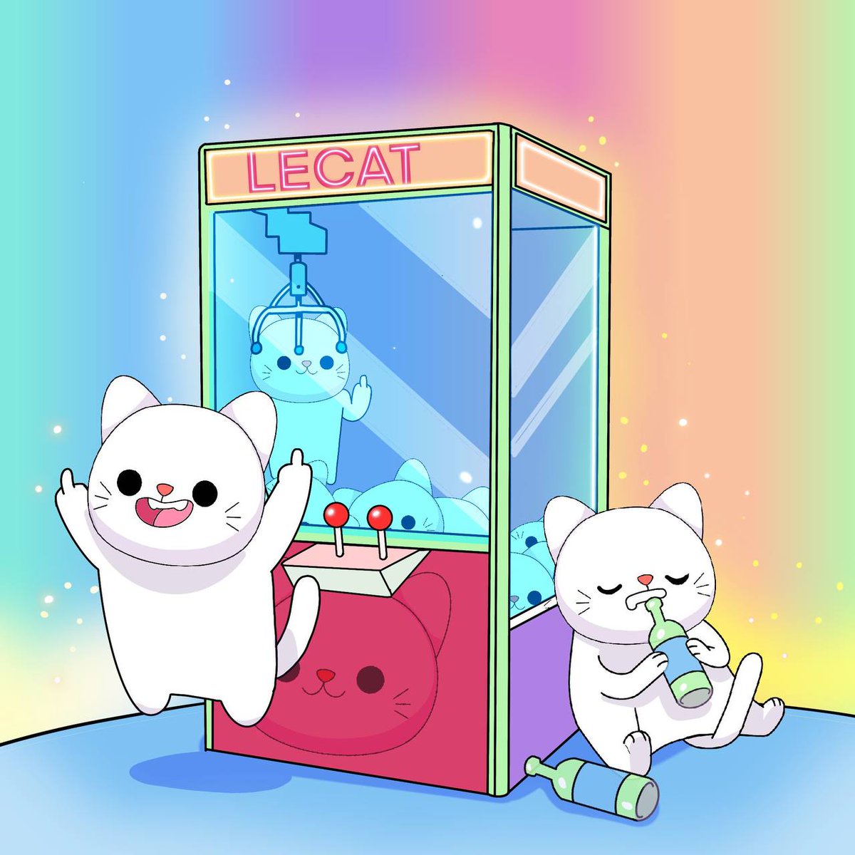 LECAT may look the cutest but they are the most mischievous felines in the universe.

MINT IS LIVE in LMNFT: 
 
Supply : 5000
Mint price : 0.15 Sol
Link: launchmynft.io/collections/H6… 

Are you ready to welcome them 🧶?