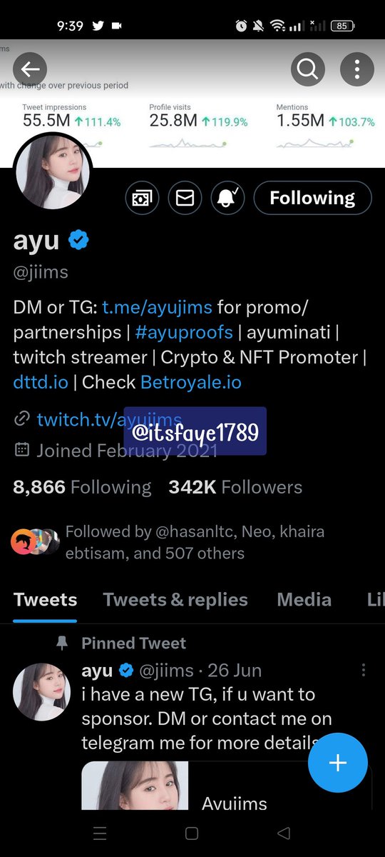 itsfaye1789's tweet photo. @chibudangproms @jiims done following 🥰 https://t.co/7v30rMuYGv