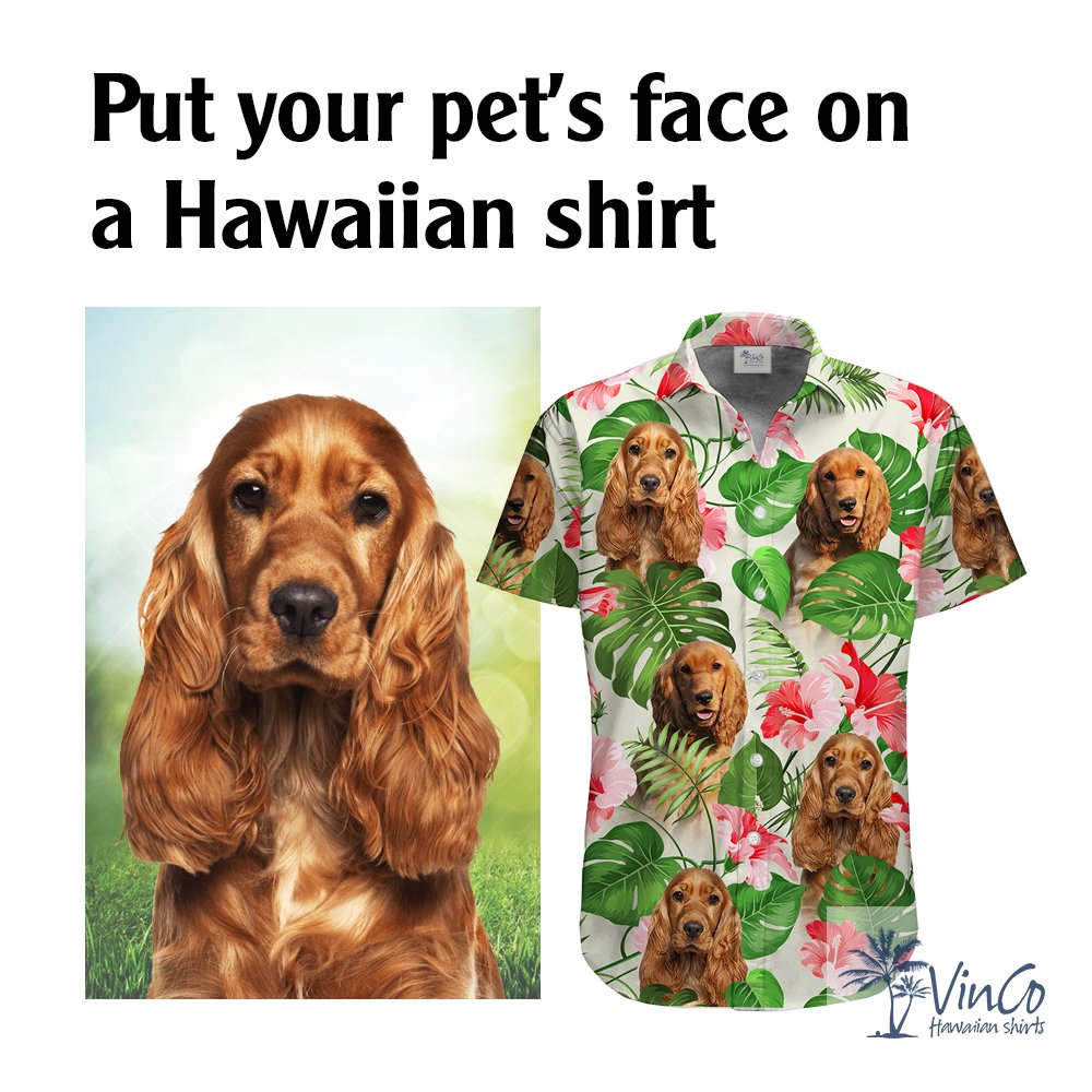 Custom Face Oversized Hawaiian Shirt For Women - VinCo Hawaiian Shirts