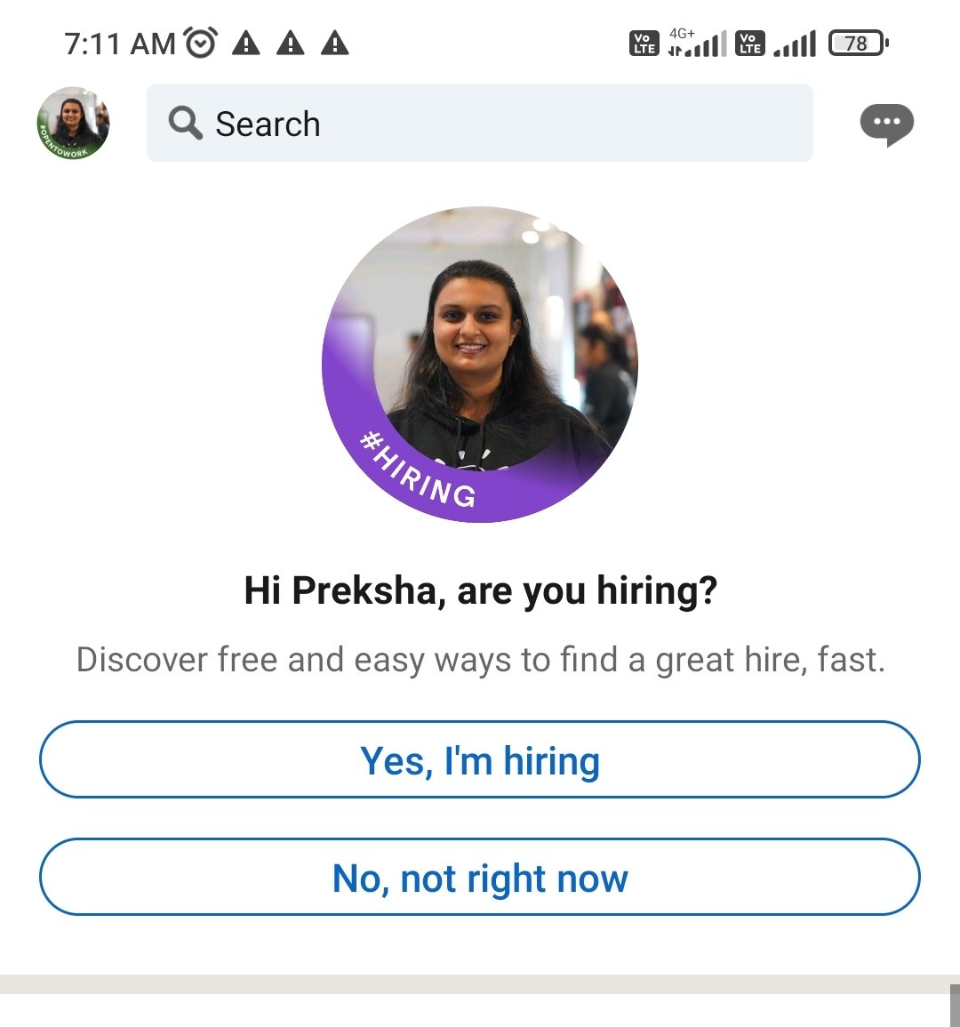 When u r just about to go for a placement drive and you open LinkedIn in morning showing you this🥲!