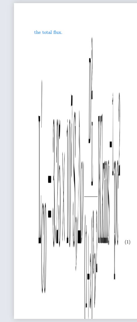 physenvy's tweet photo. You ever just.. accidentally adjust the height of your equation to the whole page? https://t.co/VEWProDW7c