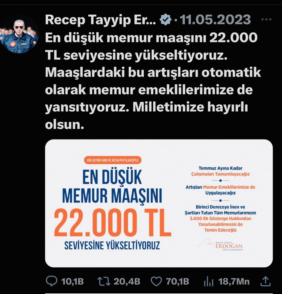 Bu sözün tutulmasını bekliyoruz #RecepTayyipErdoğan