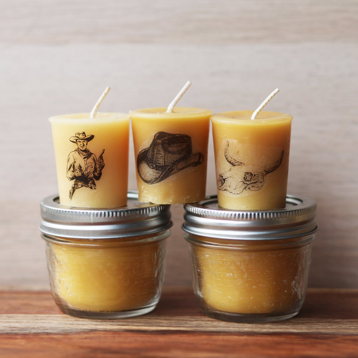 🌟 Vintage Western Beeswax Votive 🌟

Light up your space with a touch of rustic charm and a warm, natural glow! Introducing our Vintage Western Beeswax Votive, a true treasure for any Western decor enthusiast. 🤠🕯️
 yycwax.com/product/vintag…
