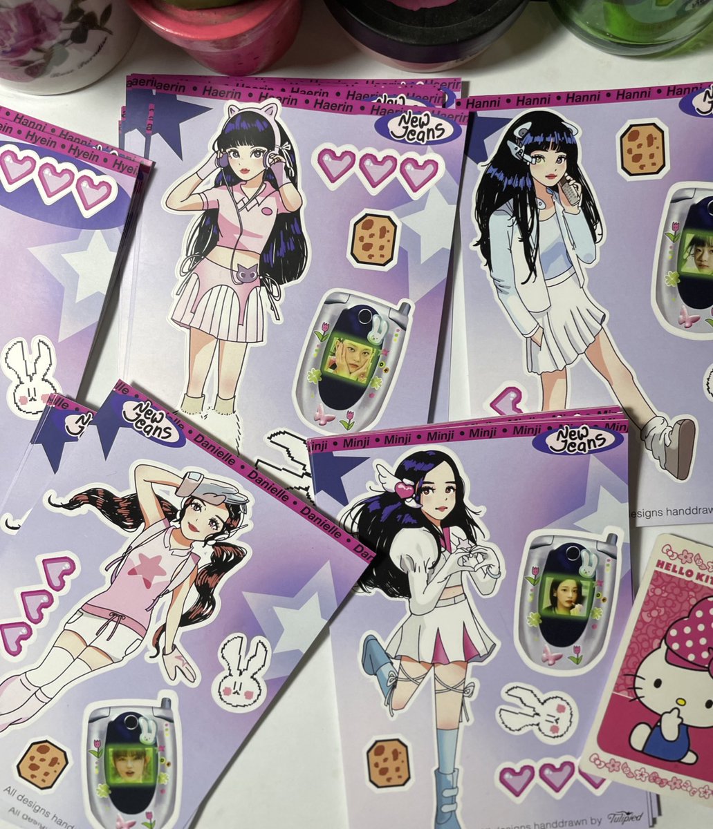 interest check !!

will be selling newjeans stickers (26k) and keychain (35k) for P-Land!! anyone interested?