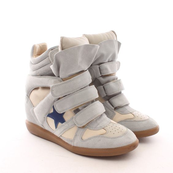 isabel marant bekett leather sneakers