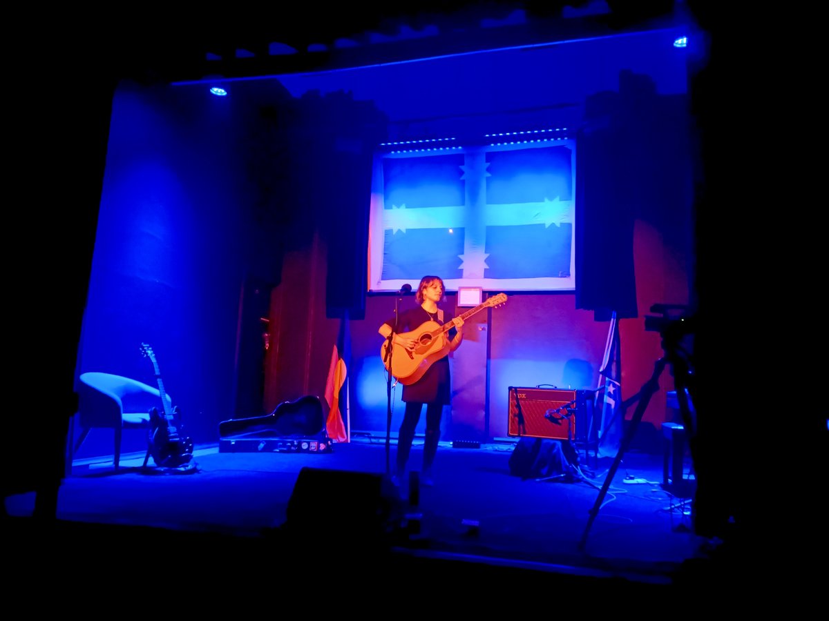rexhardware's tweet image. Ballarat Trades Hall stage last night with Arian Lane 
for our 2nd staging of 'The Solo Lounge'
This is a new music series supported by @Creative_Vic and HSquared Studios