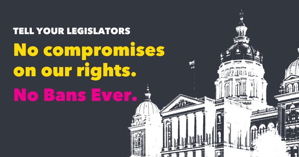 cavemanstudios's tweet photo. I just contacted my legislators to reject any further restrictions or bans on abortion introduced during special session. Email your legislators to act on the will of Iowans and keep abortion safe and legal in our state. #NoBansEverIA #BansOffOurBodies  https://t.co/Bw9ALZYAP4 https://t.co/AdKdGvNUgJ