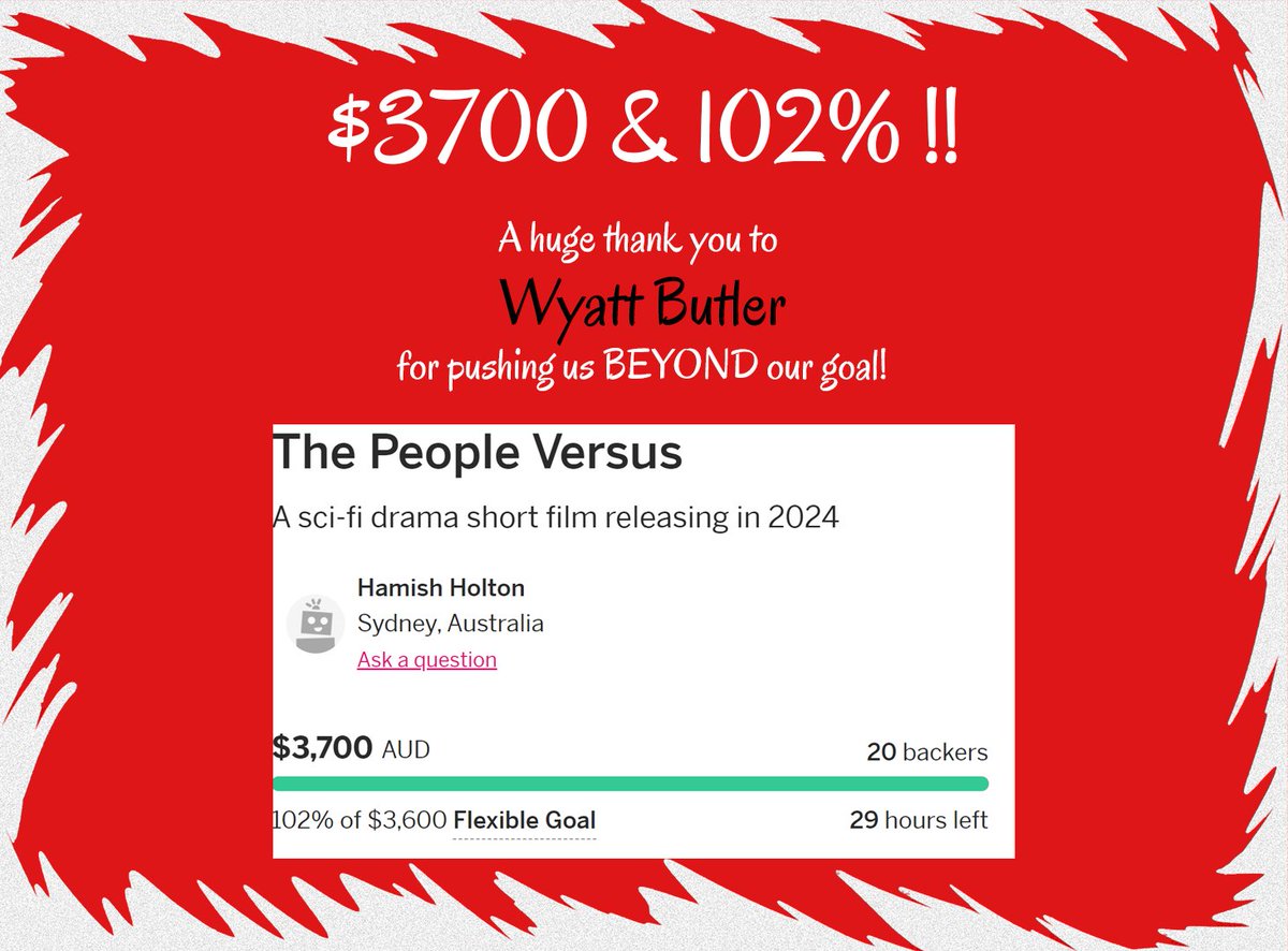 We blew past our goal! 
-
CLICK HERE TO DONATE: indiegogo.com/projects/the-p…