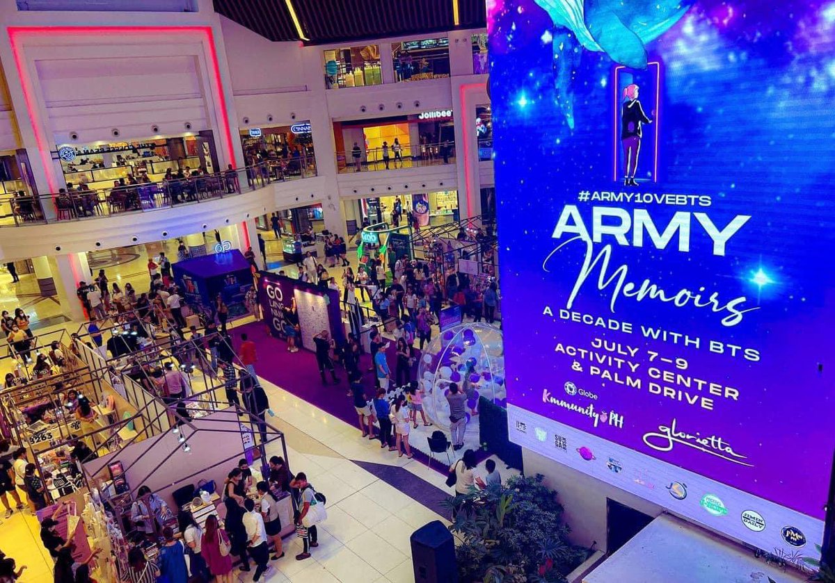 captivate_jimin's tweet image. [#ARMY10VEBTS DAY-1] 

If there&apos;s one thing we know about ARMYs, it&apos;s that we always show up for the boys. 💜 Thank you for celebrating the first day of ARMY Memoirs with us! 2 more days of fun! Tara sa Glorietta!

c. Kmmunity PH

#GlobeCelebratesARMYDay #GlobeKmmunityPH