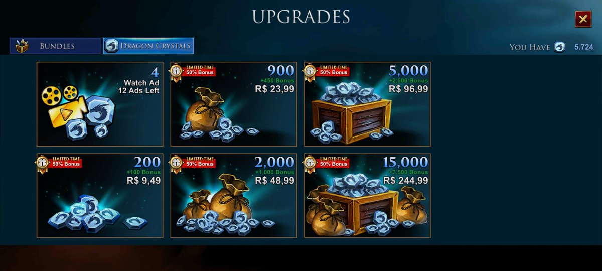 Now you inflated the value on Playstore Br <a href="/ArtixKrieger/">[🔴] Artix Krieger</a> What happened to increase the value so much? Return to previous values!!!