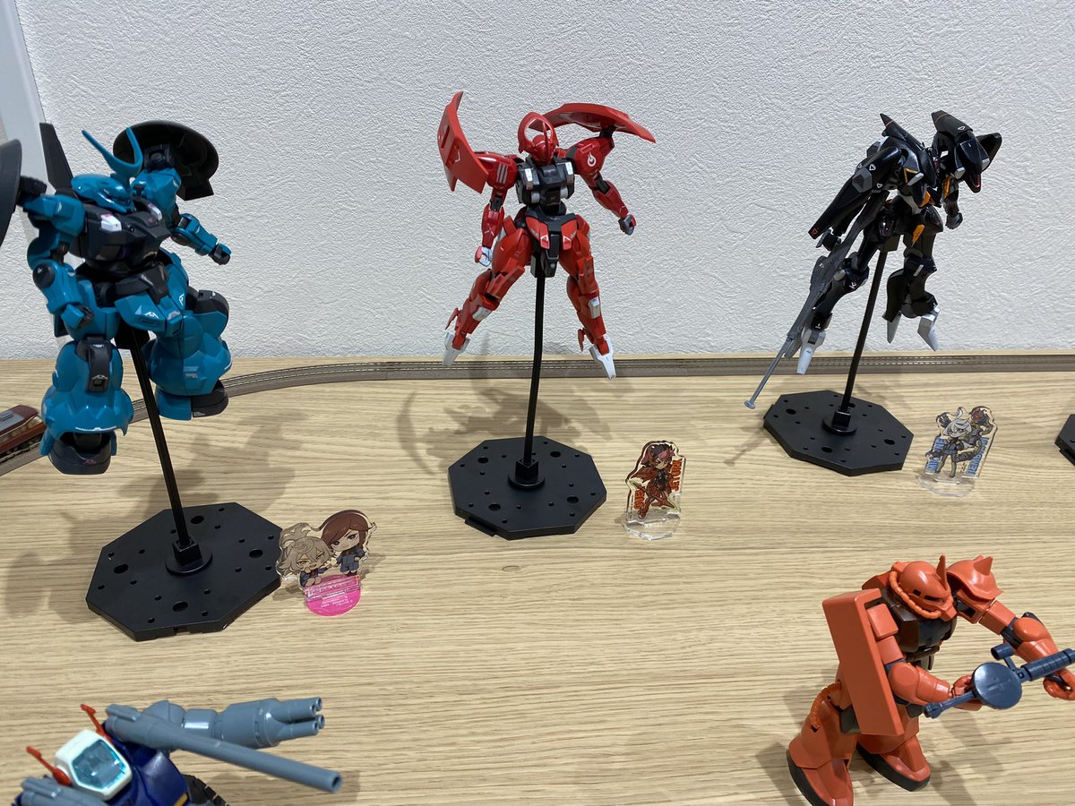 fm_toyota786's tweet photo. 大日通信ギャザスタにガンプラ展示中✨
ガンプラ講座の講師、我らがジャッキー水戸先生の作品も展示されてますよ😊
是非お時間ある方はお越しください👍

#ゆいmg
#4LIVE 
#ガンプラ 
#ガンダム 
#水星の魔女 https://t.co/bGeUIhkLvx