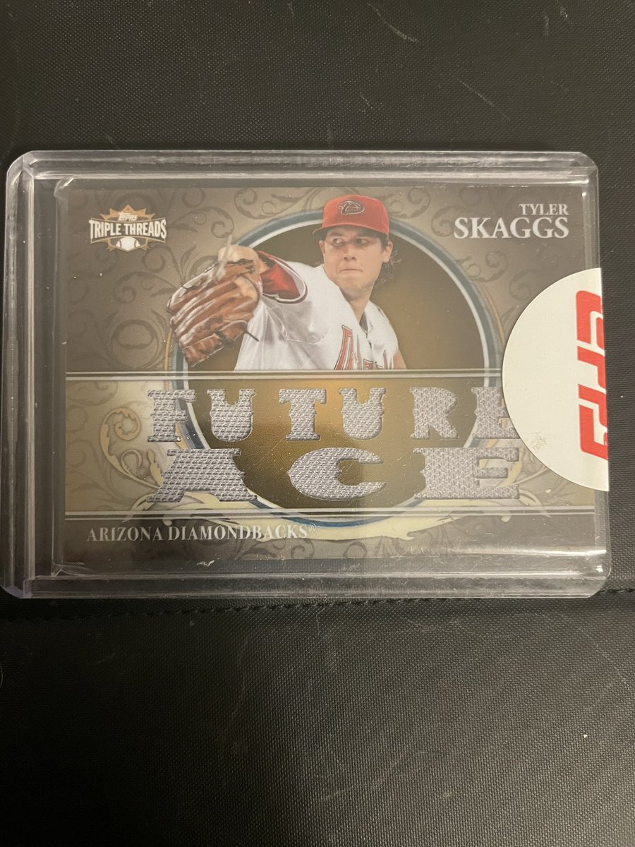 Tyler Skaggs triple threads “future ace”. $5
#cheapCards #cheapDiamondbacks #cheapAngels https://t.co/MHFWZVrV76