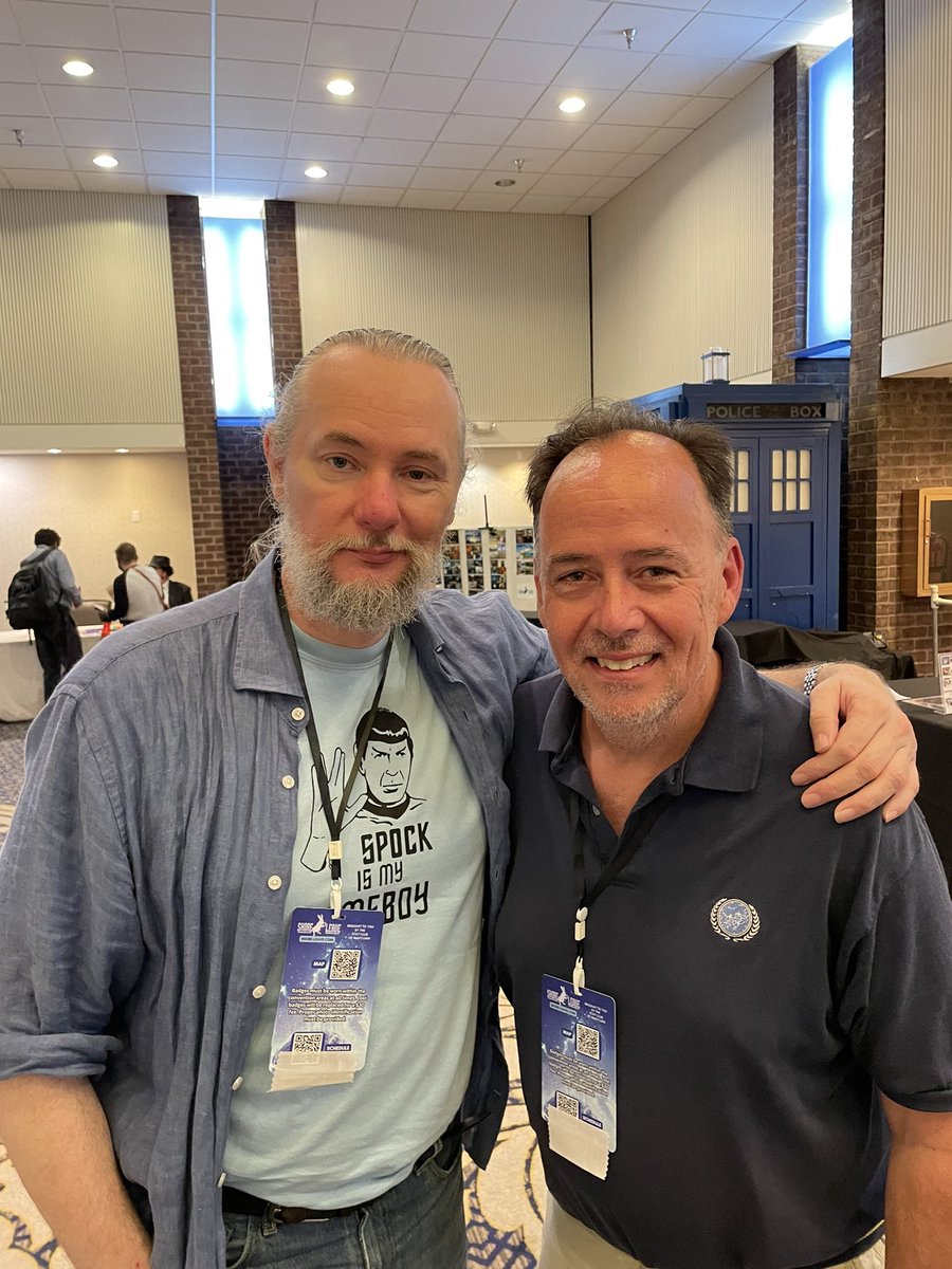 coffren_john's tweet photo. James Swallow is a super-talented writer of Trek and 40K, and other stuff. He’s also a great guy. https://t.co/FyH6XUsRfa