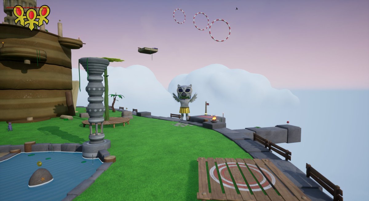 Working on a new spinglide quest, it should give the player an introduction to this mechanic.
#gamedev #indiegames #solodev #3dplatformer #collectathon #ue4 #madewithunreal #wip