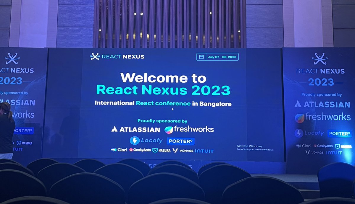 nbhatia329's tweet photo. Excited for Day 2 at @ReactNexus ✨

#ReactNexus2023 https://t.co/YY4GXvxeci