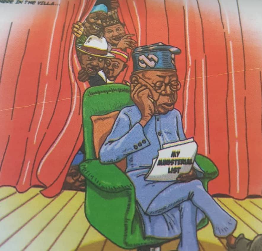 Imranmuhdz's tweet photo. Its interesting to see how President Tinubu handle Katsina ministrial issue, a lot of factions: Senator Abu Ibrahim Faction,Former President PMB faction, Current Governor Dikko Faction and former Governor Masari Faction. Which direction President Tinubu will go? 🤔 https://t.co/VCKjCwMAjN