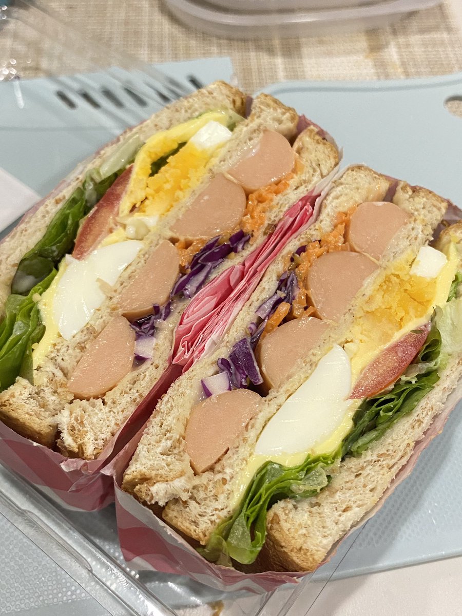 GajuuBkk's tweet photo. #���ซนวิช #รับจัดเบรค #foodsupport #อาหารเช้า #อาหารจัดเบรค #snackbox https://t.co/7Aw1O48nGa