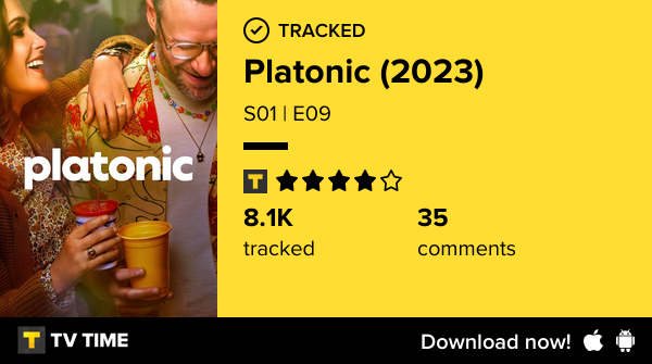 I've just watched episode S01 | E09 of Platonic (2023)! tvtime.com/r/2SK9F #tvtime