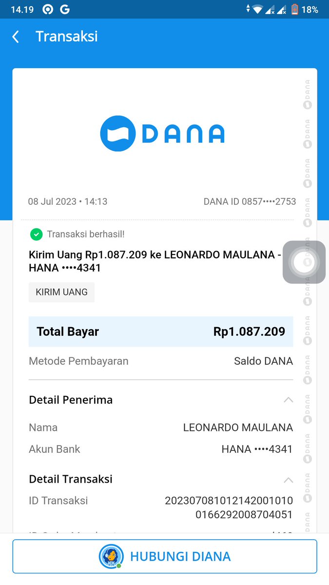 Boleh minta tolong ga untuk mungkin yang mengenal dia, saldo dana ku tiba tiba 0 padahal aku tidak pernah melakukan transaksi kenonor ini😭 aku bingung banget ini uang hasil kerjaku untuk bantu bantu bayar ukt tapi jadi begini😭😭🤧aku ga tau caranya buat minta tolong kesiap lagi