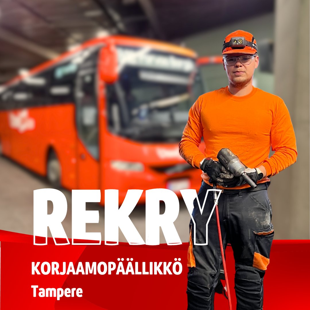 onnibus's tweet photo. 📢 Meillä on lukuisia työpaikkoja avoinna eri puolilla maata!
Liity tiimiimme
https://t.co/B7yySEJqFR 📝
#OnniBus #kuljettaja #pitkämatka #korjaamo #linjaauto #työpaikat #johtaja #työpaikka #mekaanikko #huolto #korjaus #kuljettaja #paikallisliikenne #turvallisuus https://t.co/0YQ3CXTvy1