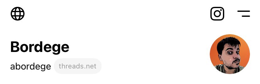 Unos 20 minutos me ha llevado engañar al iPhone para descargarme Threads. Resumen: de momento el producto sin más, no veo como filtrar el timeline y esta lleno de memes bastante malos. La gente de momento no se insulta, cosa que se agradece.