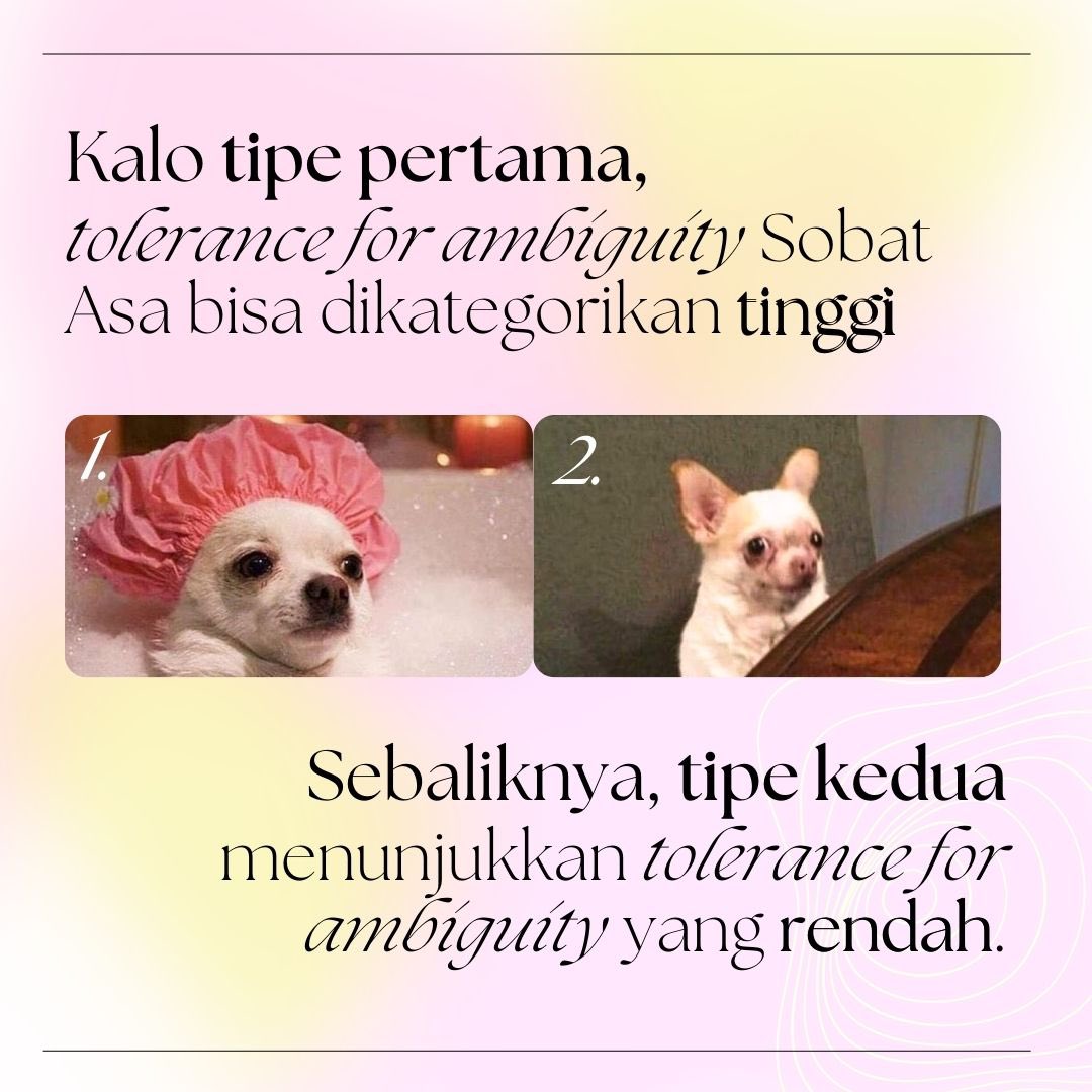 kreasiasaaguna's tweet image. Siapa nih yang sudah cek hasil studi di simaster?🙋‍♀️

Atau masih takut dan khawatir jikalau hasilnya tidak sesuai ekspektasi?🤷‍♀️

SAY NO MORE!!🙅‍♂️🙅‍♂️

Kalian bisa temukan insight baru dalam menghadapi hal tersebut!!!🤩

#KreasiAsaAguna
#MentalHealth
#PeerCounseling
#LMPsikologi2023